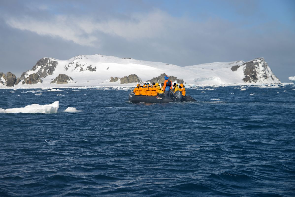 19A We Boarded The Zodiac And Toured Around The Icebergs And Islands Near Aitcho Barrientos Island In South Shetland Islands On Quark Expeditions Antarctica Cruise